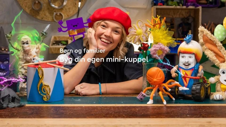 Børn og familier - Byg din egen mini-kuppel