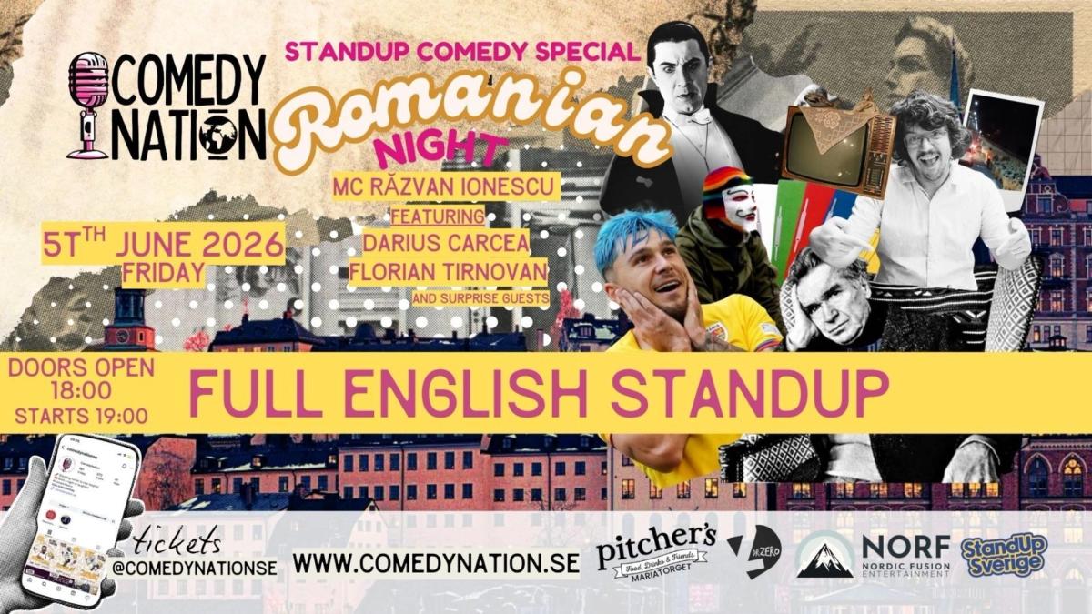 Made in Romania- Full English Standup Comedy