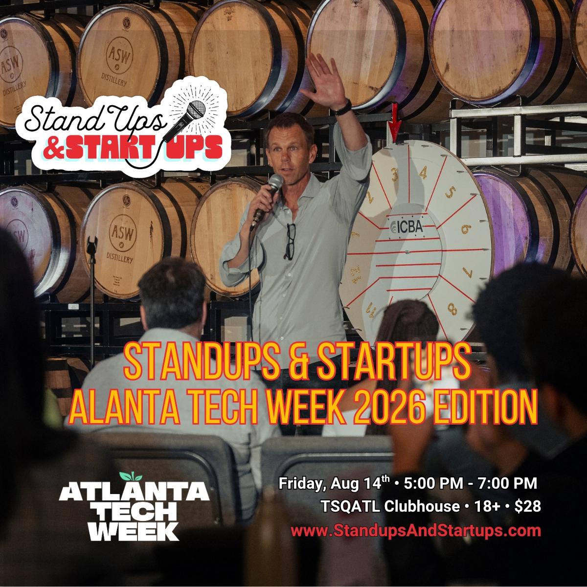 Standups & Startups Atlanta Tech Week 2026 Edition