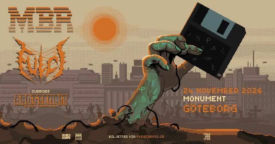 MASTER BOOT RECORD + Fulci + Suppport: Arottenbit | Göteborg