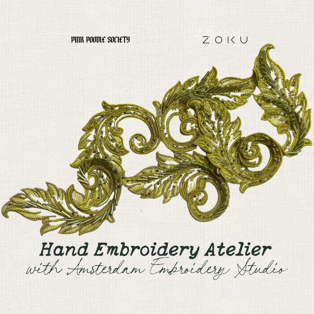 Amsterdam | Hand Embroidery Atelier with Amsterdam Embroidery Studio