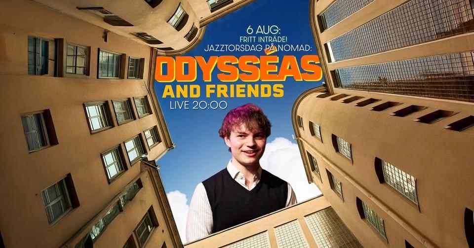 Jazztorsdag med ✨Odysséas and Friends✨ på Nomads innergård!