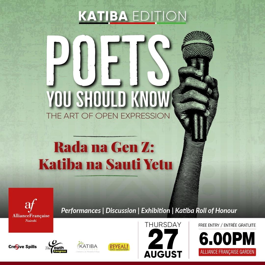 Poets You Should Know: Katiba Edition