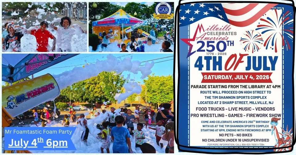 š Millville Celebrates America's 250th Birthday