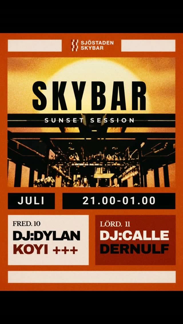 Skybar Sunset Session – Fred. 10 Juli