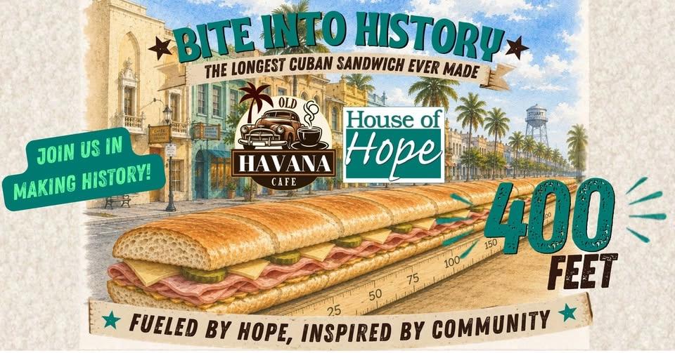 Bite into History: The longest Cuban Sandwich ever made!
