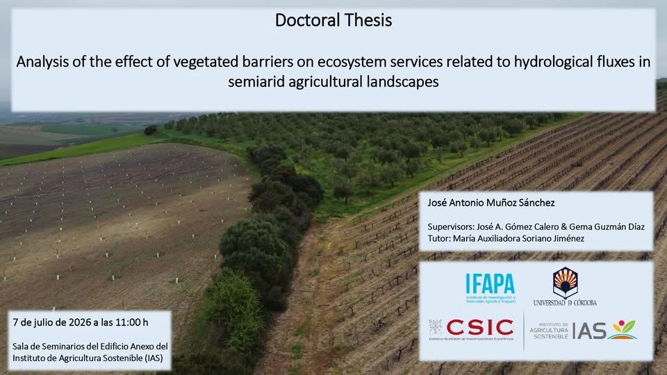 Defensa Tesis Doctoral – José Antonio Muñoz Sánchez