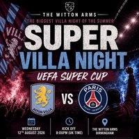 Super Cup: Paris Saint-Germain vs Aston Villa