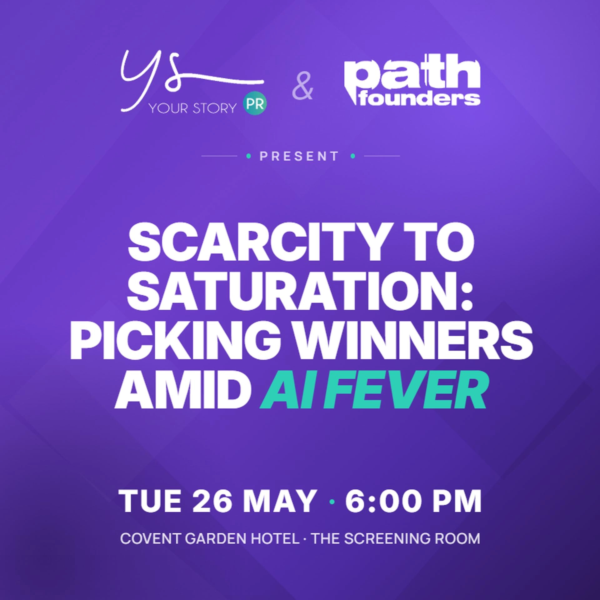 Scarcity to Saturation: Picking Winners Amid AI Fever