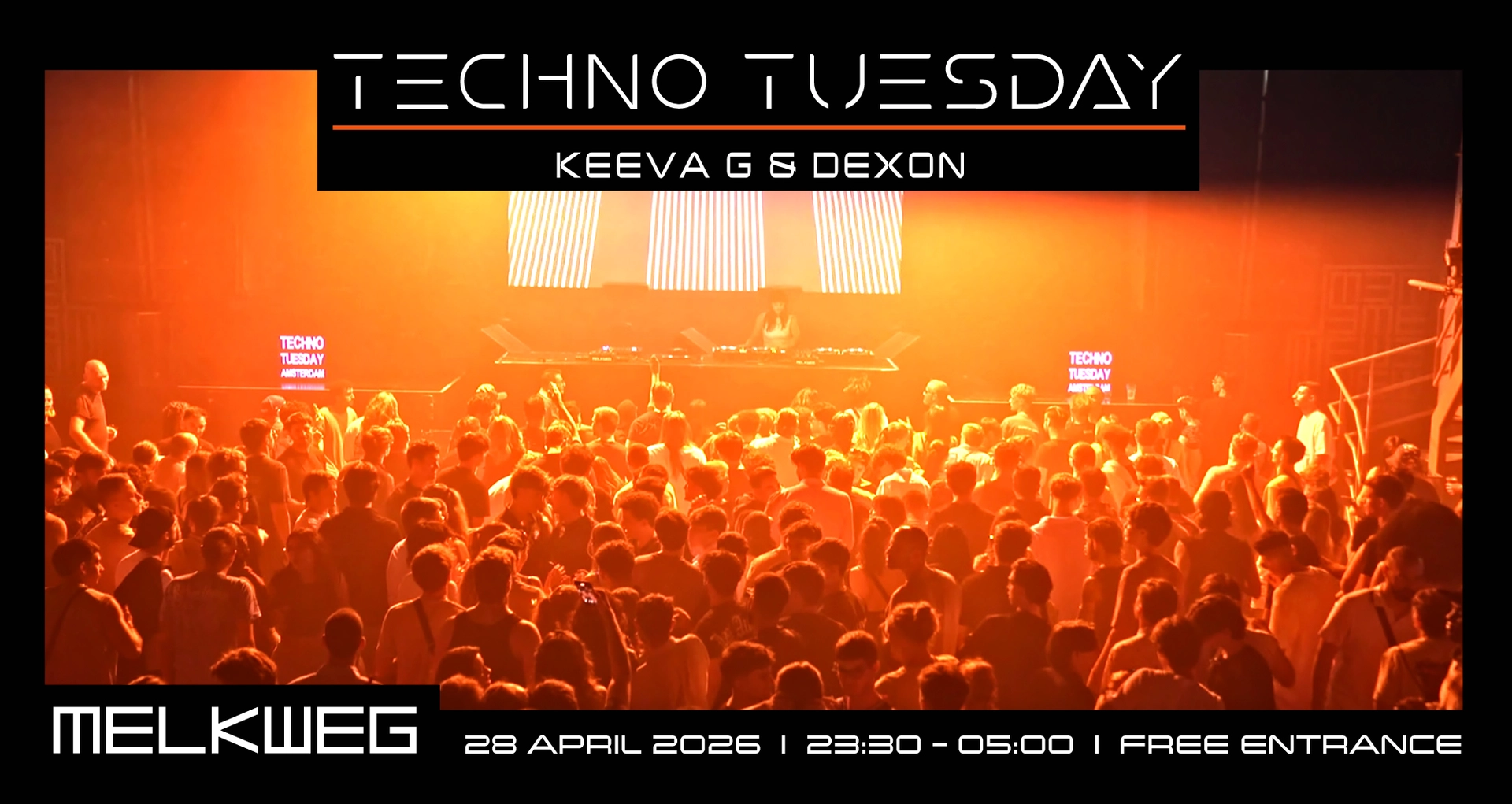 Techno Tuesday Amsterdam, Keeva G & Dexon