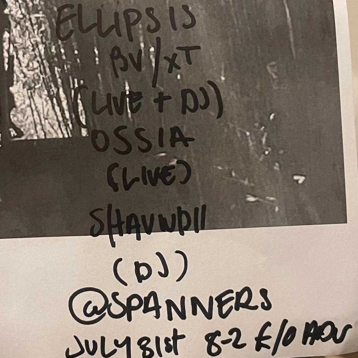 BV/XT (Ben Vince & Xterea), OSSIA + SHAUWDII