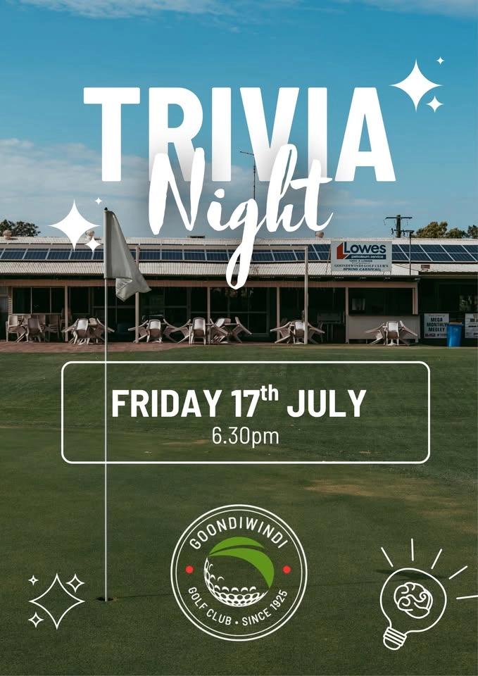Goondiwindi Golf Club Trivia Night