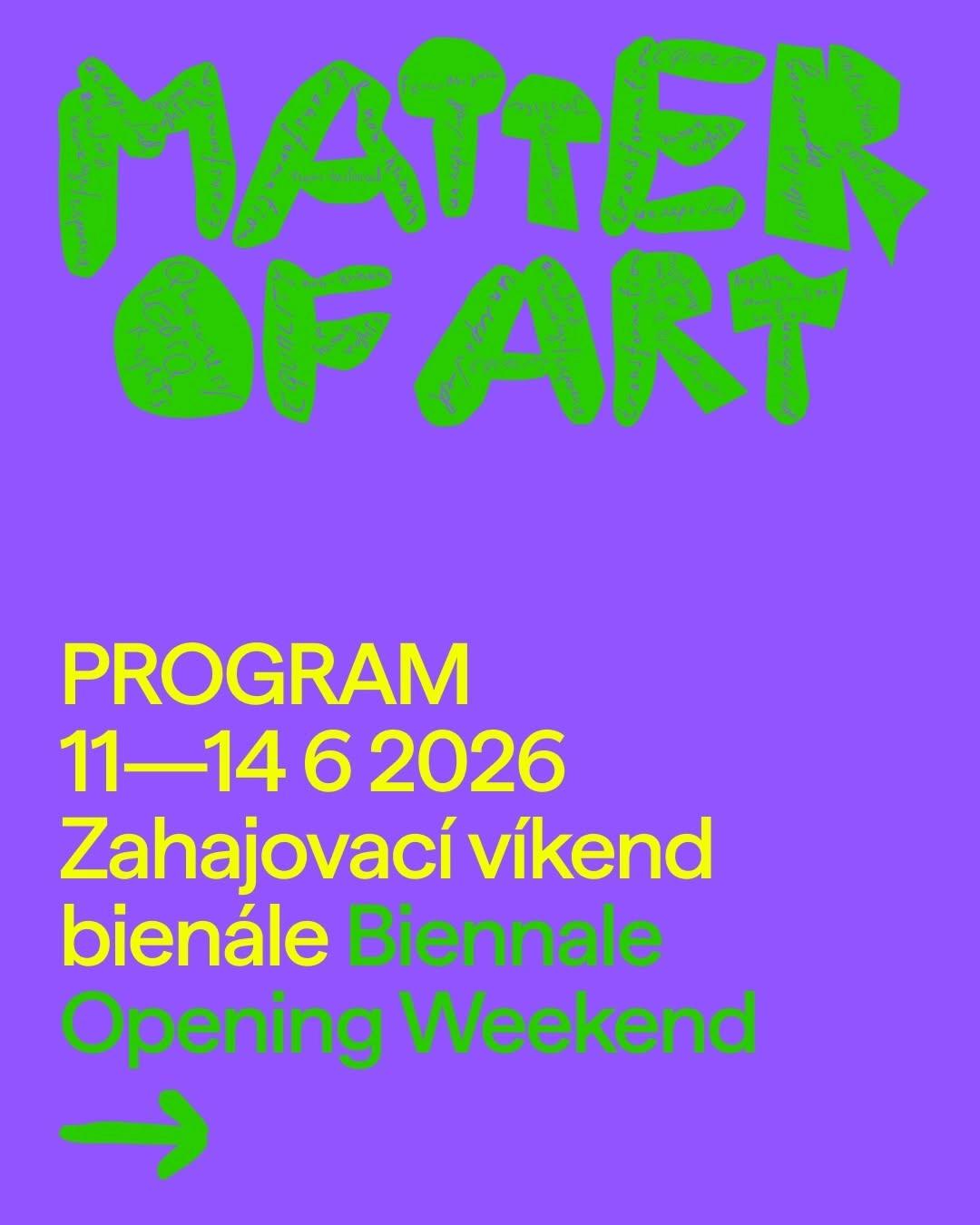Matter of Art Biennale 2026 – Opening Weekend Friday Programme