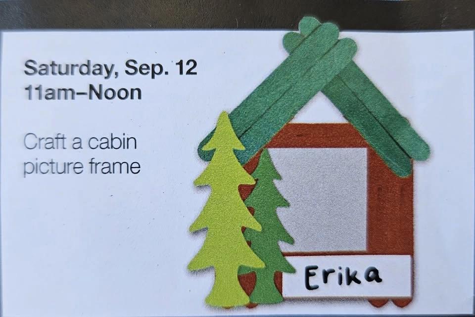Craft a Cabin Picture Frame