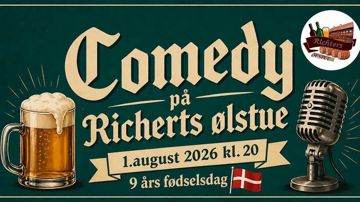 Comedysuprise på Ricthers ølstue - 9 års fødselsdag