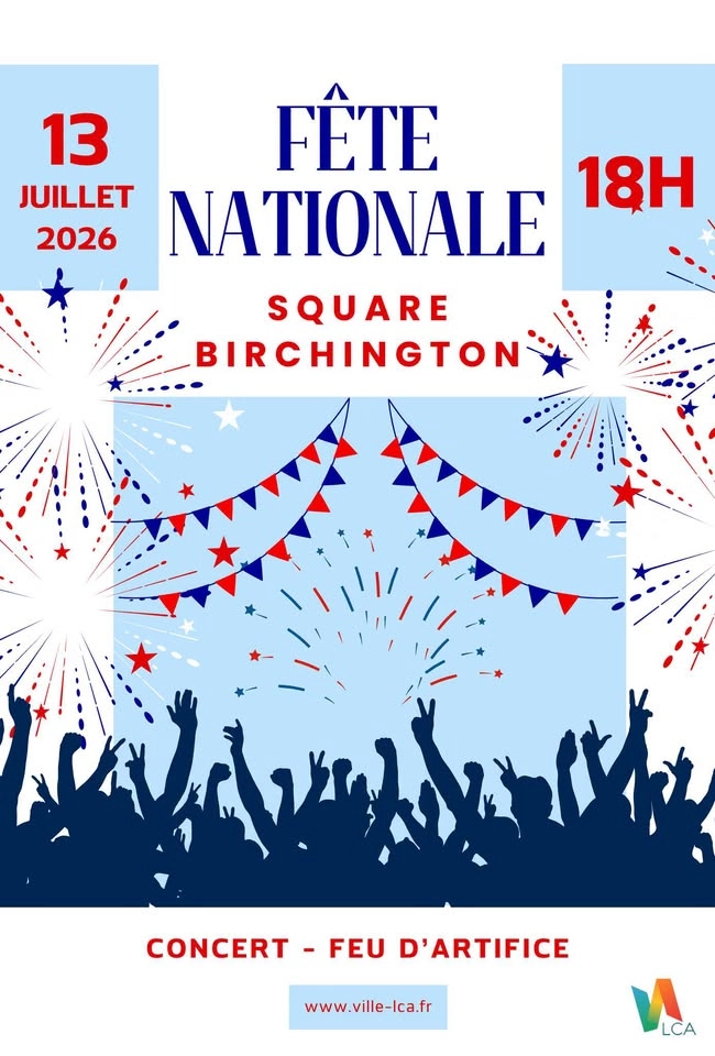 Fête nationale 13 et 14 juillet 2026