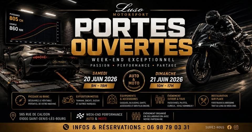 🏁 WEEK-END PORTES OUVERTES • LUSO MOTORSPORT