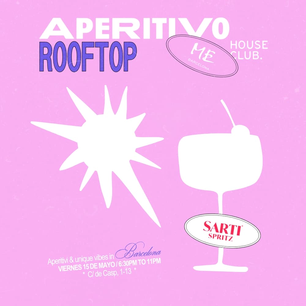 APERITIVO ROOFTOP by Aperitivo House Club x ME Barcelona