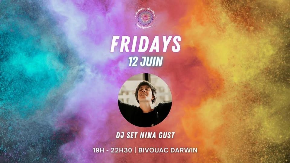 Ecstatic Dance Bordeaux * VENDREDI 12 JUIN * au Bivouac Darwin * DJ Set Nina Gust