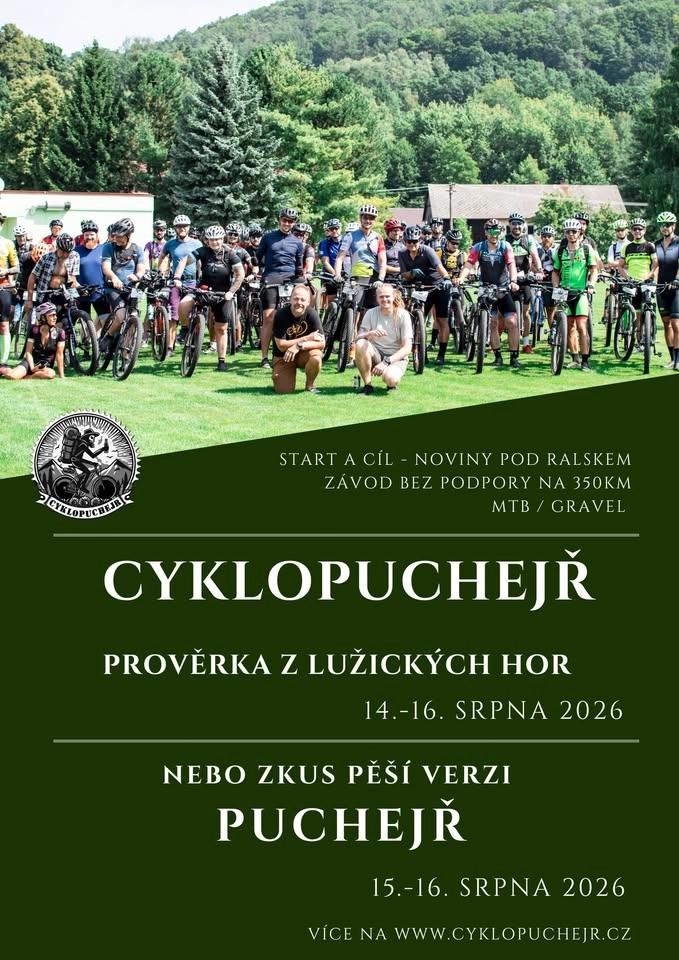 cyklopuchejř / puchejř - prověrka z Lužických hor