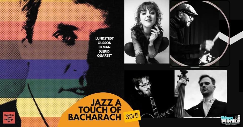 Hyllningskonsert: Jazz a Touch of Bacharach med Lundstedt-Olsson-Ekman-Djeridi Quartet