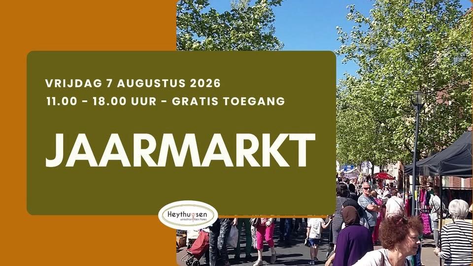 Jaarmarkt Heythuysen - Groot, Gezellig & Gratis Toegang