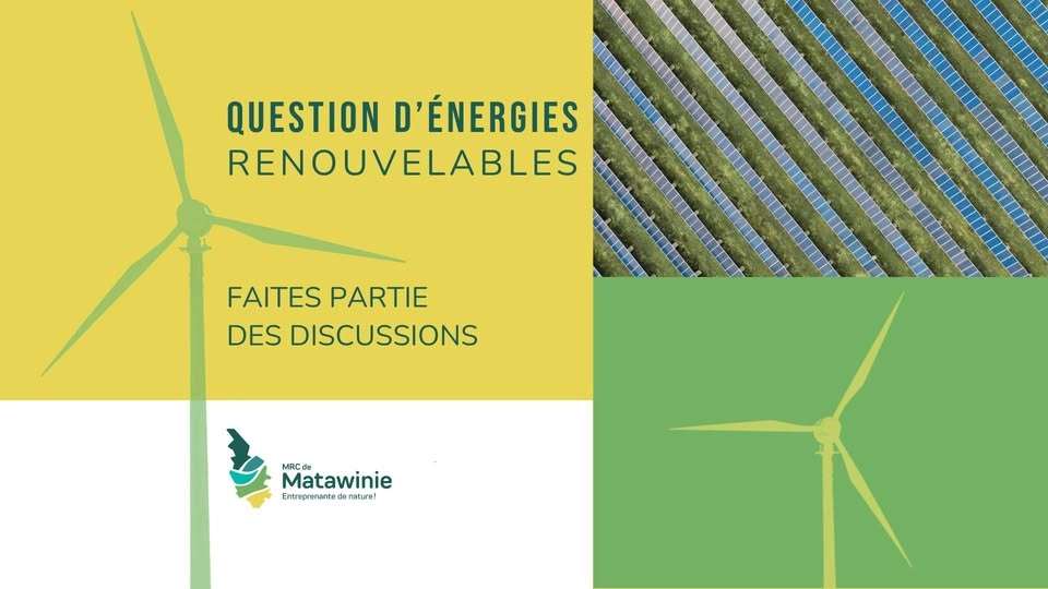 Question d'énergies renouvelables