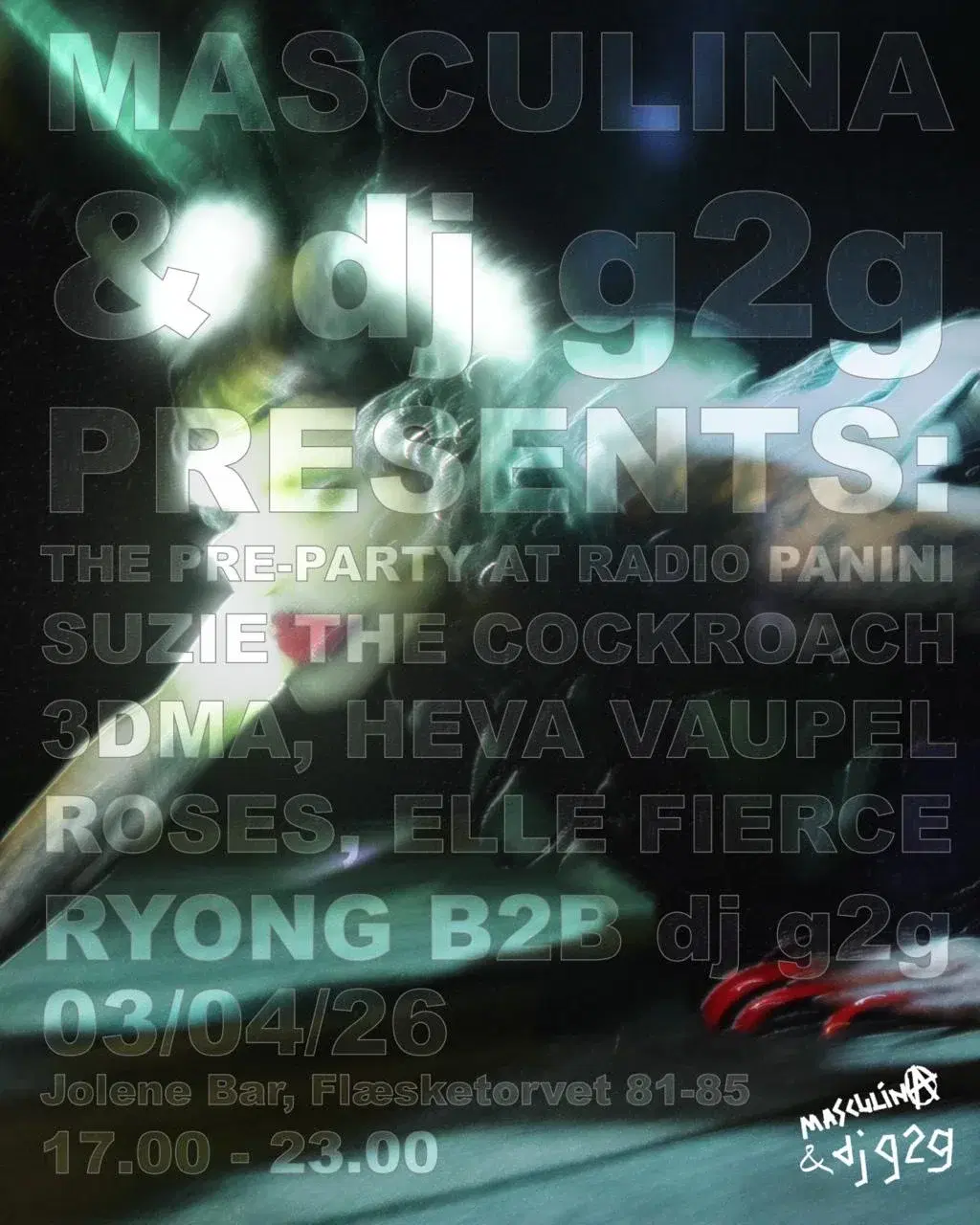 Masculina & dj g2g presents: The Pre Party