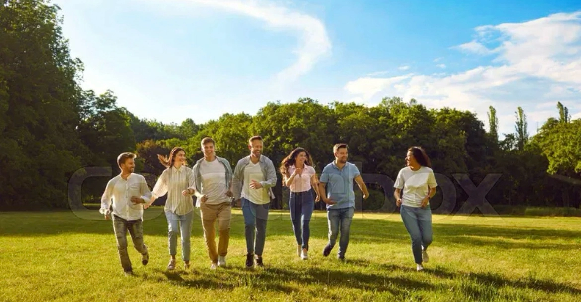 🏸Picnic on Nature with games🥑🥝 (with make friends emphasis)