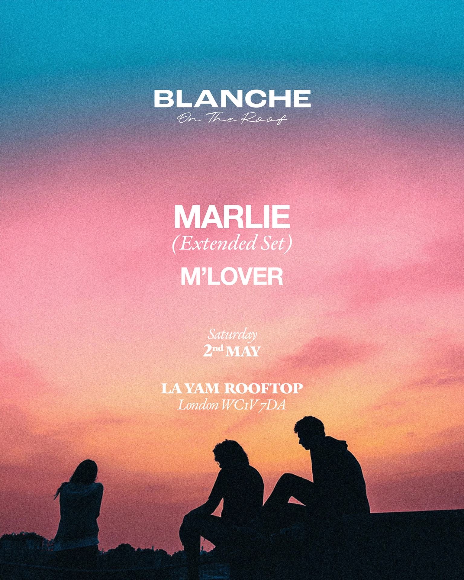 Blanche on the Roof with Marlie