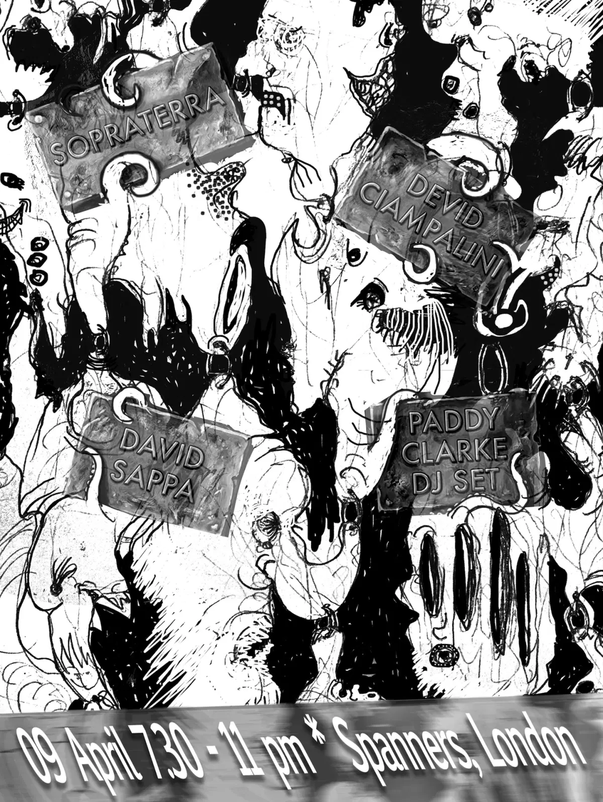 Sopraterra, Devid Ciampalini, David Sappa, Paddy Clarke