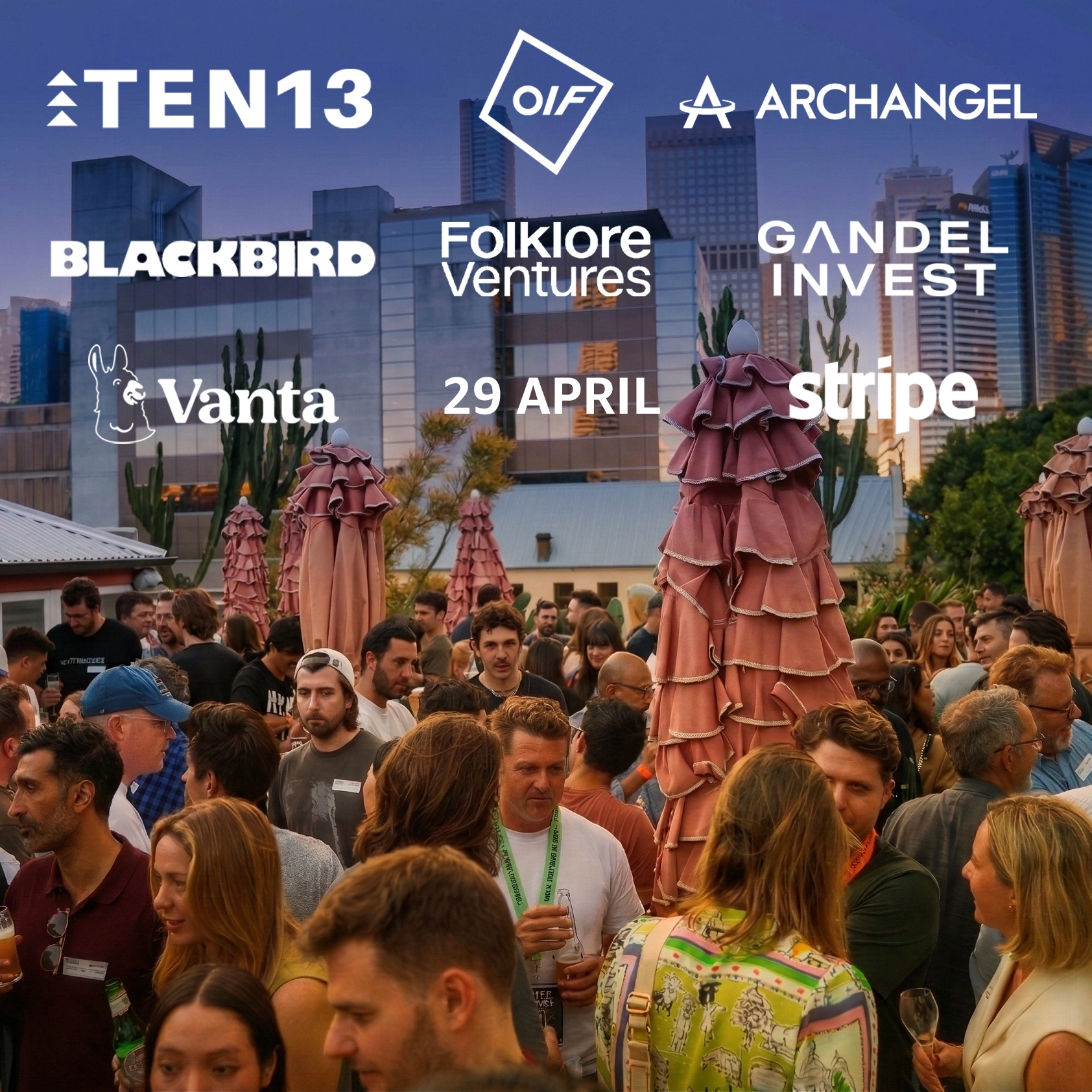 Sunset Mixer by TEN13, OIF, Archangel, Folklore, Gandel Invest, Vanta, Stripe & Blackbird