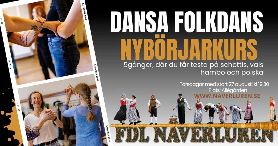 Nybörjar kurs i folkdans