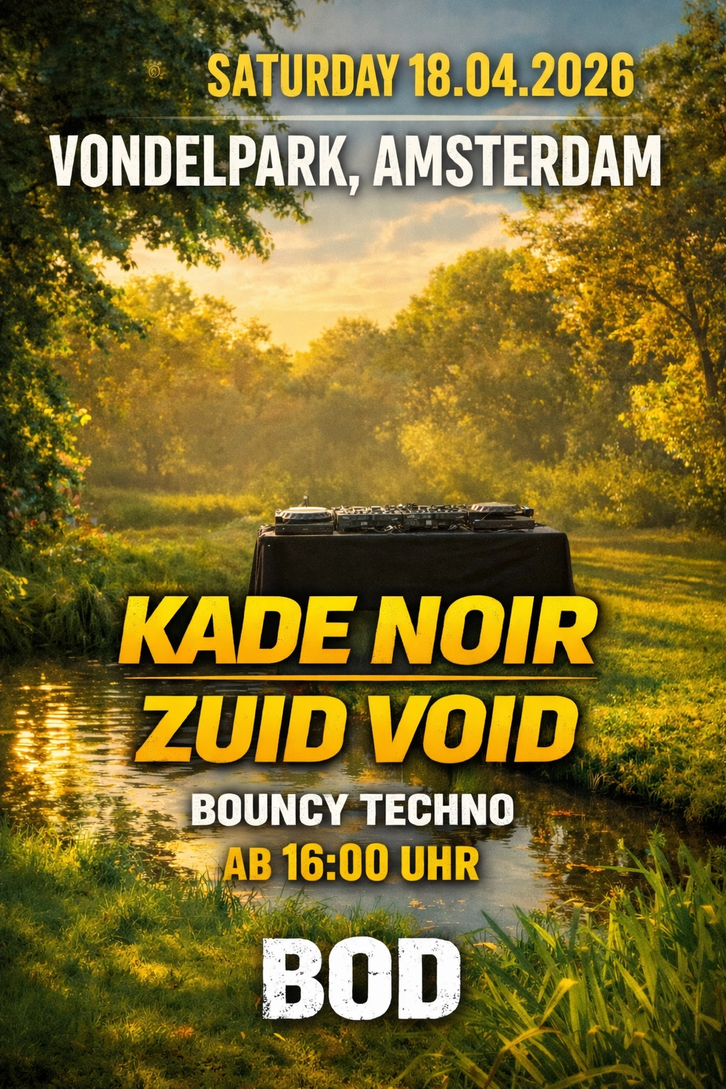 Vondel bouncy techno & chill