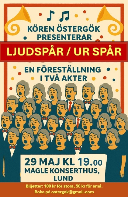 Ljudspår/Ur spår: en föreställning i två akter