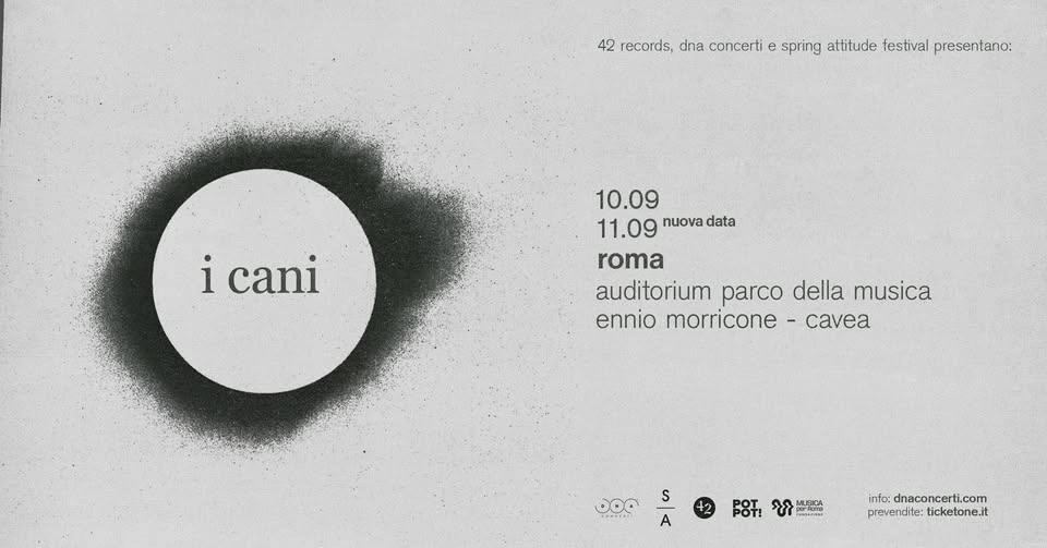 i cani live a Roma | 10-11.09.2026