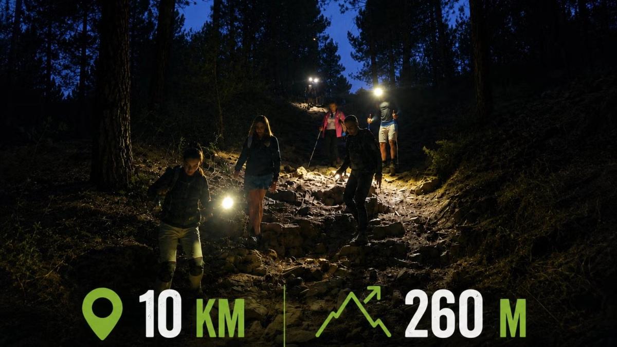 Semi Nocturna Valle de La Jarosa con Luna casi Llena. Nivel Básico+. Sab 25