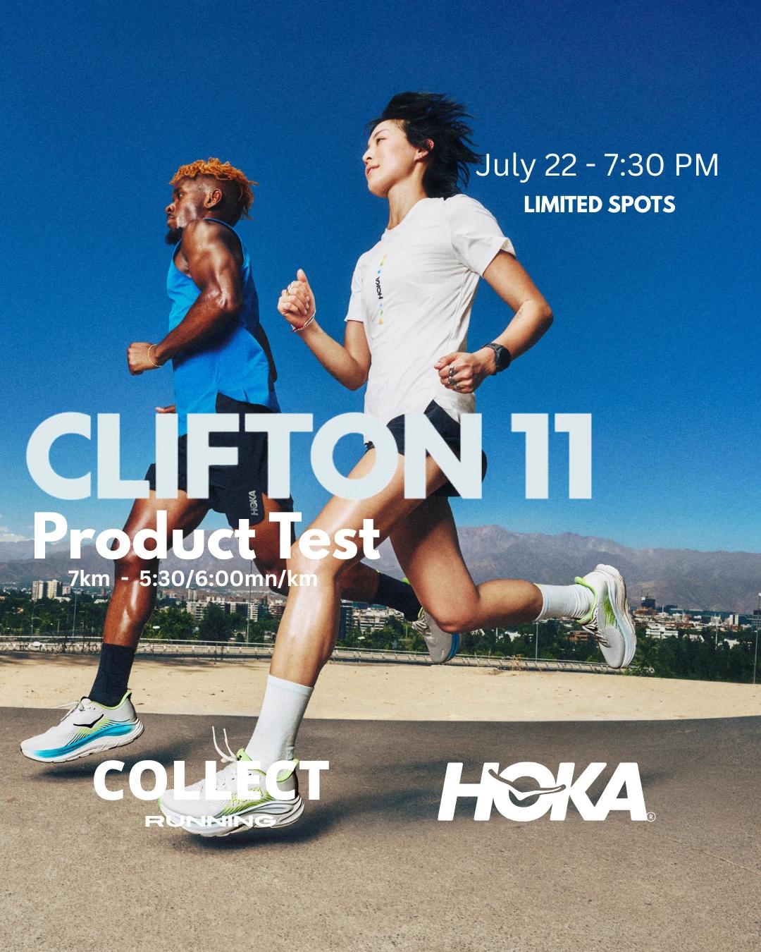Collect x Hoka : Clifton 11 Launch + Product Test