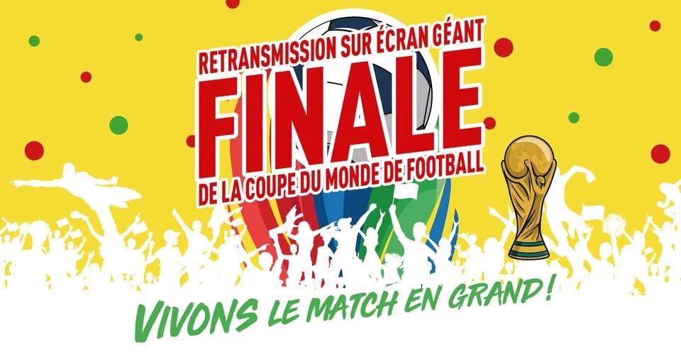 Retransmission de la finale de la Coupe du monde de football