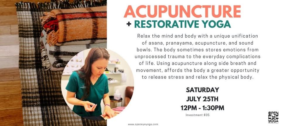 Acupuncture + Restorative