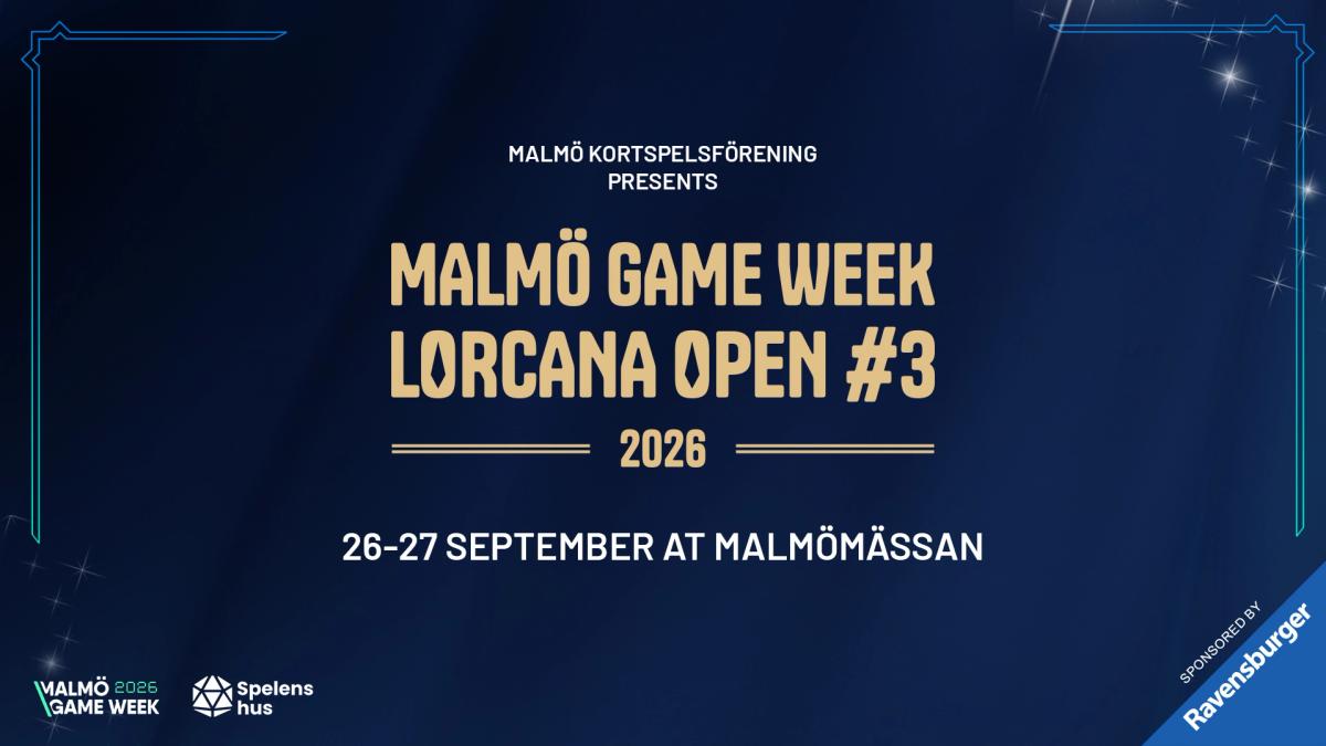 Malmö Game Week Lorcana Open #3
