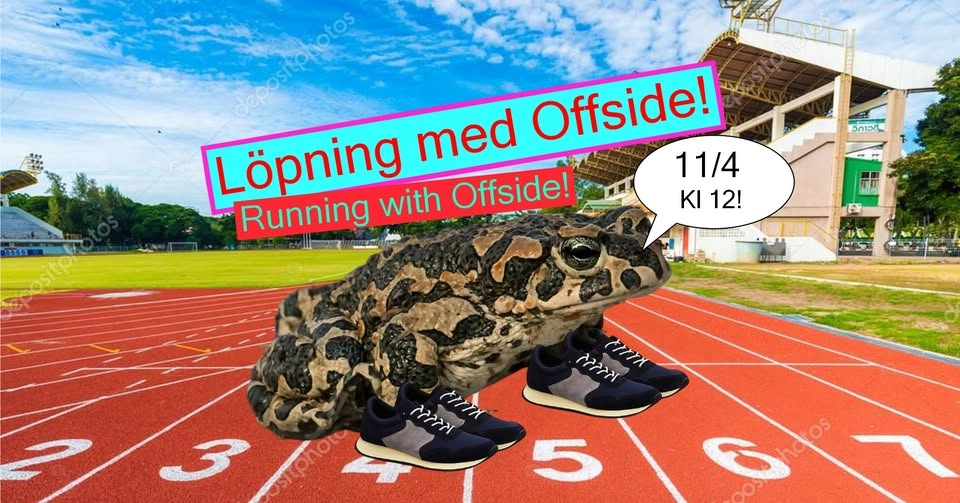 LÖPNING med Offside/RUNNING with Offside