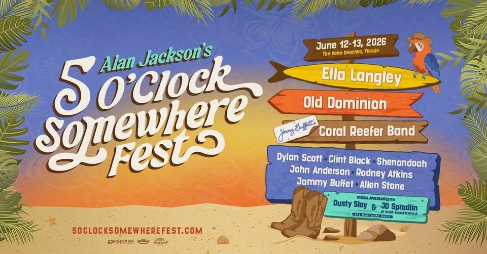 Alan Jackson's 5 O'Clock Somewhere Fest