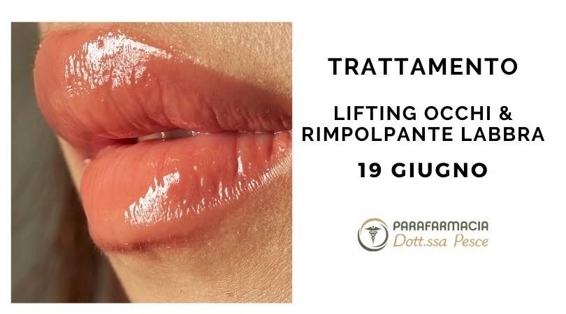 Trattamento intensivo - Lifting occhi & rimpolpante labbra