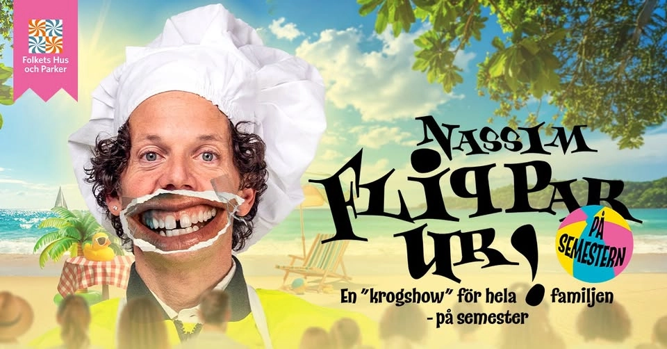 Familjedag på Lilltorpet med föreställningen "Nassim flippar UR! på semestern"