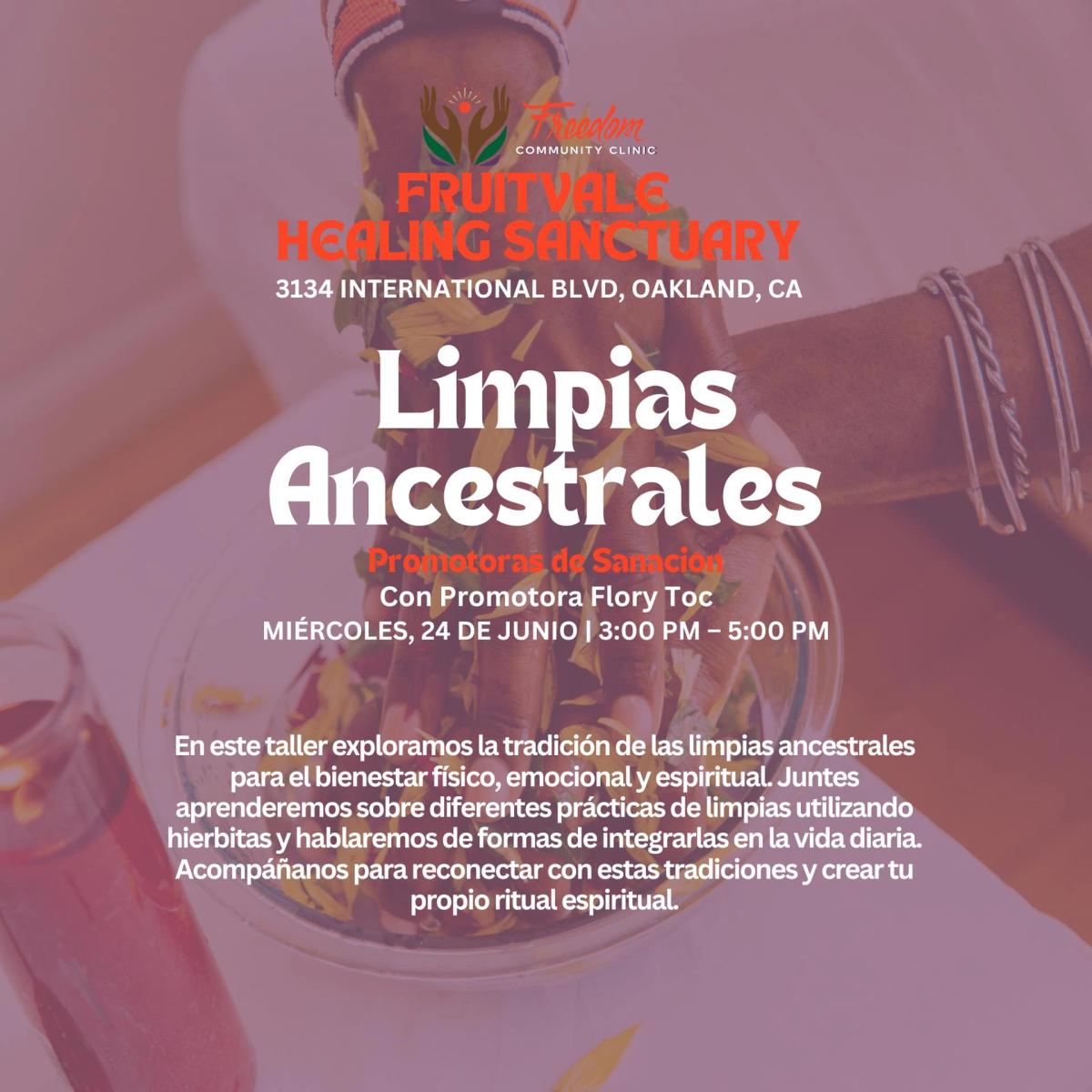 Promotoras de Sanación: Limpias Ancestrales