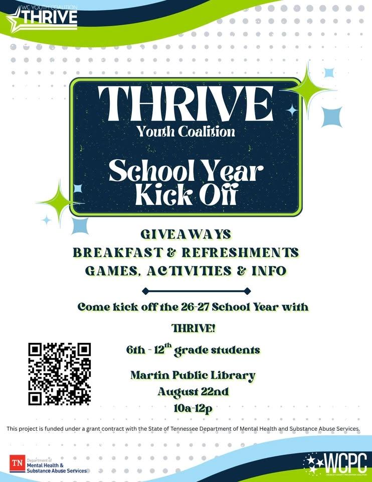 THRIVE Youth Coalition School Year Kick Off