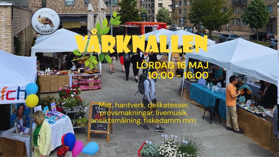 Vårknallen - Kville Saluhalls vårmarknad
