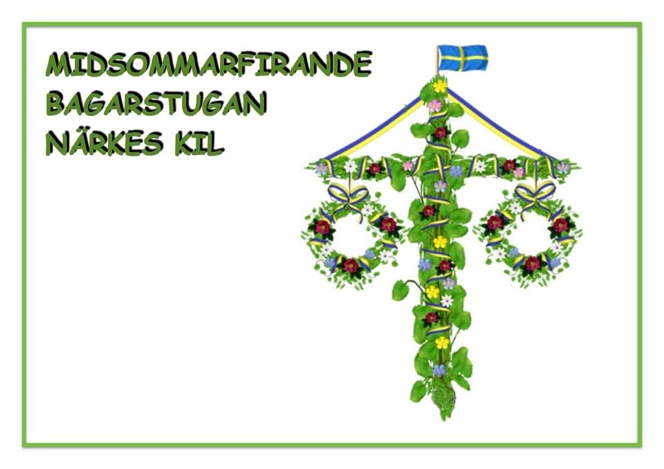Midsommarfirande i Närkes Kil