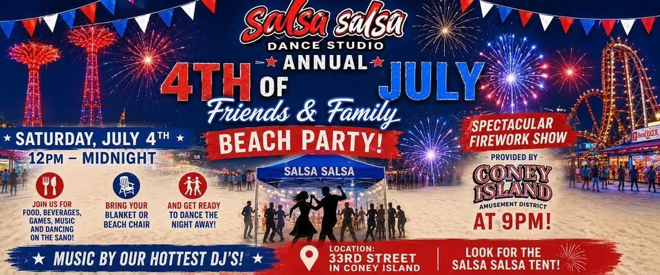 July 4th Beach Party